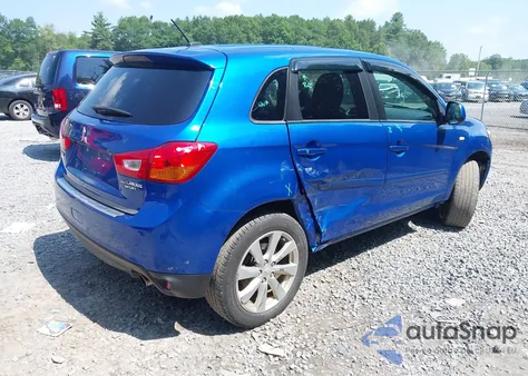 2015 Mitsubishi Outlander Sport Se from USA, damaged, VIN 4A4AP4AU1FE016219
